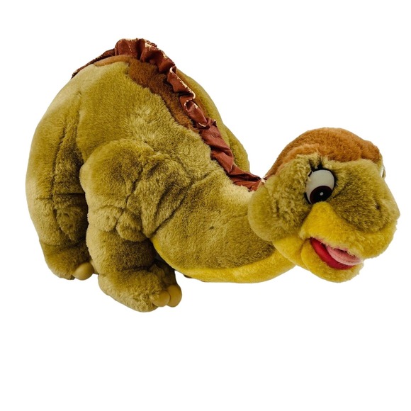 Vtg Land Before Time Littlefoot Plush Apatosaurus Stuffed Dinosaur 1988 JCPenney - Picture 1 of 10